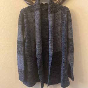 Black and grey cardigan